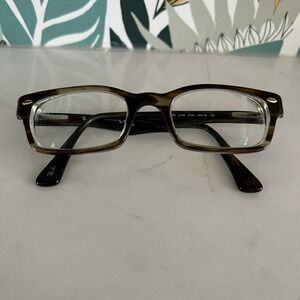 Ray Ban RB5150 5164 Tortoise Havana Rectangle Eyeglasses 48-19 135